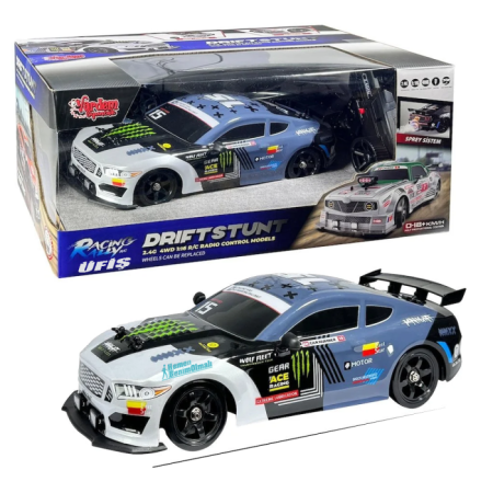 Uzaktan Kumandalı Full Fonksiyon 2.4G Şarjlı 1:16 4x4 Drift Araba Işıklı ve Buharlı Gt