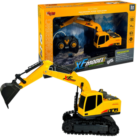 Excavator Kepçe Uzaktan Kumandalı Şarjlı Metal Kepçe