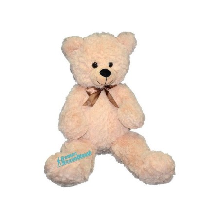 Oyuncak Peluş Ayı 75 cm Papyonlu Yumoş Ayıcık Salaş Ayı  