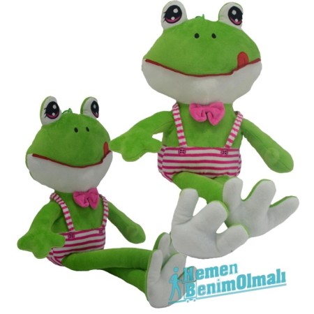 Peluş Oyuncak Kurbağa  Uzun Bacaklı Kurbağa 60 Cm 62336