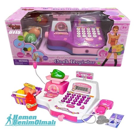 Oyuncak Yazarkasa Terazili Barkod Okuyuculu