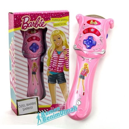 Barbie Karaoke Mikrofon Kendi Şarkını Kendin Söyle