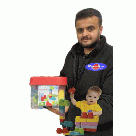 Dede Soft Yumuşak Lego Seti 18 Parça 04007