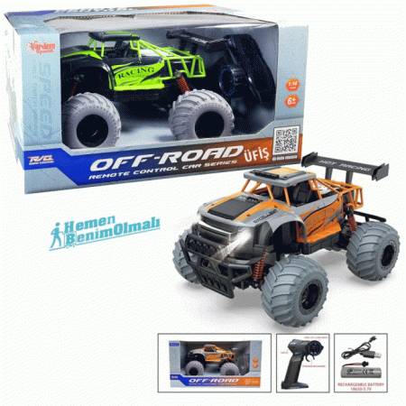 Vardem Uzaktan Kumandalı 1:14 Şarjlı 2.4G Off-Road Araba