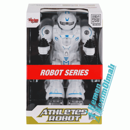 Robot Sporcu Işıklı Müzikli Hareketli Atletik Robot DF-6026