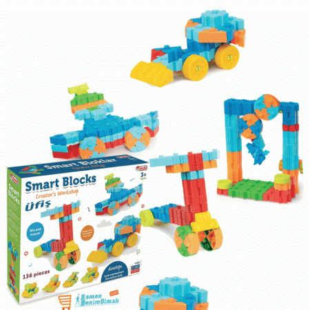 Dede Smart Bloklar 136 Parça 04035 