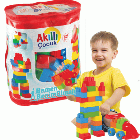 Dede Akıllı Çocuk Blokları 125 Parça 01313