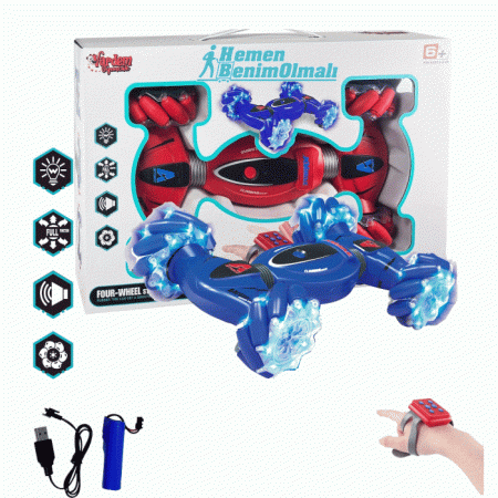 Vardem Bilekten Kontrollü 2.4G Işıklı Müzikli Araba RQ2093