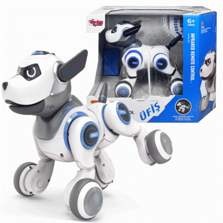 Robot Köpek  İnteraktif umandalı Şarjlı Işıklı Müzikli G55