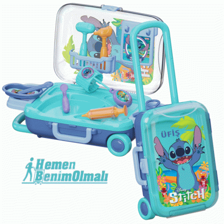 Disney Stitch Doktor Set Bavulum
