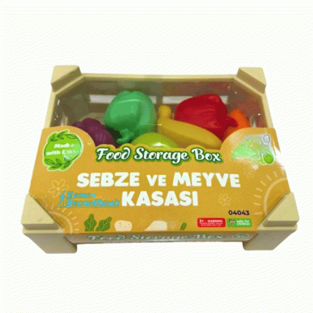 Funny food Sebze ve Meyve Kasası Seti 