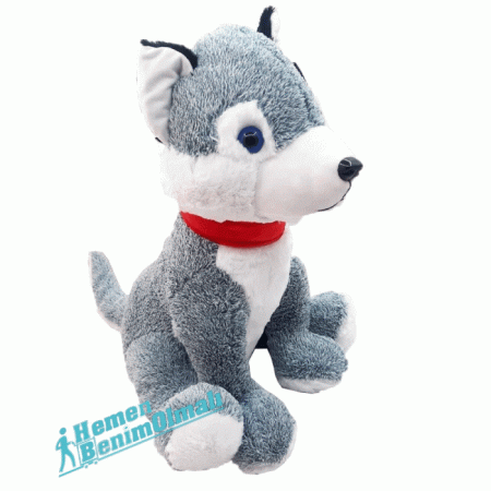 Oyuncak Husky Sibirya Kurdu Peluş 60 cm