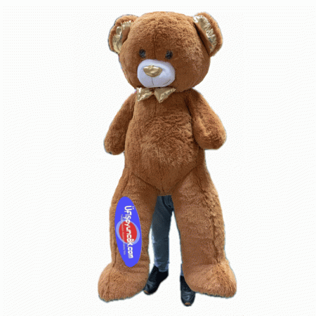 Peluş  AYI Papyonlu Uzun Ayı 150 Cm Sevimli Kaliteli