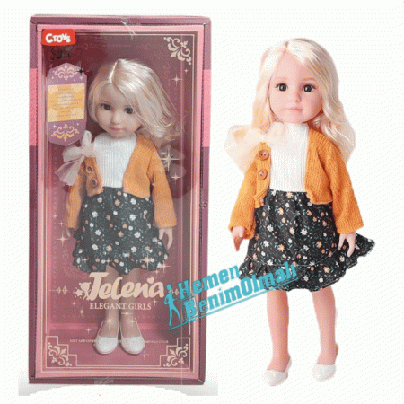 Oyuncak Vinil Manken Bebek 38 cm
