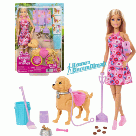 Barbie ve Köpekçiğin Yürüyüş Zamanı JJB46 