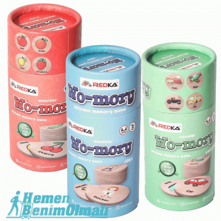 Redka Wo-mory Ahşap Hafıza Oyunu RD5644 