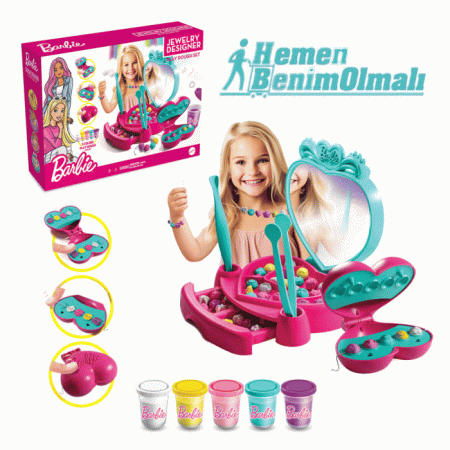 Barbie Takı Tasarla Hamur Set 280 Gr