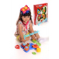 Oyuncak Eğitici Kelebek 22 Parça 