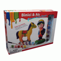 Jockette Eğitici Binici Ve Atı Boya Seti