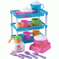 Oyuncak Mutfak Seti Üç Katlı 