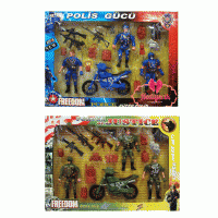 OYUNCAK POLİS SÜPER ASKER SETLER