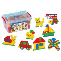 Dede Pieces Tik Tak Lego Bloklar Kovada 250 parça