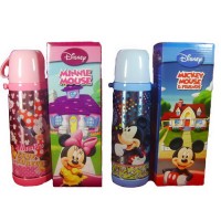 UZUN ÇELİK BARDAKLI MATARA TERMOS MICKEYMINİ PRENSES