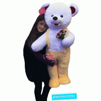 Peluş Oyuncak Ayı Yumoş Ayı 117 cm 