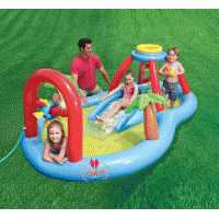 İntex Kaydıraklı Bebek  Havuzu 295x193x107 