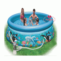 Intex 220 Volt Filtreli Büyük Şişme Havuz 54906