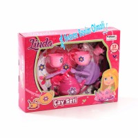 Oyuncak Linda Çay Set Tepsili Çay Seti