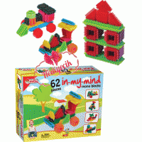 Dede Eğitsel oyuncak Monoblocks 62 Parça