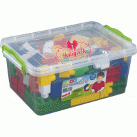 Dolu 100 Parça  Sandıklı Büyük  Zeka Geliştirici