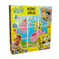 Sponge Bob Resimli Küpler Eğitici oyuncak