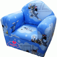 Bebek Çocuk koltuğu Ahşap Sünger kaplamalı Koltuk