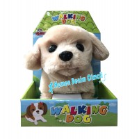 Oyuncak Peluş Köpek Yürür Kuyruk sallar 