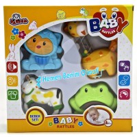 Vardem Kutulu 4 Pcs Sevimli Çıngırak Seti B Kargo Ücretsiz