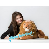 Oyuncak Yatan Peluş Aslan 90 cm