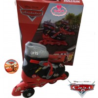 Cars Şimşek McQueen paten ayakkapı Ayarlanabilir ayakkabı Paten