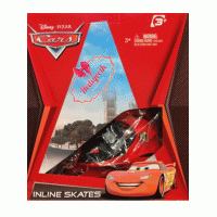 Şimşek McQueen paten ayakkapı Ayarlanabilir Paten. 33 - 36 