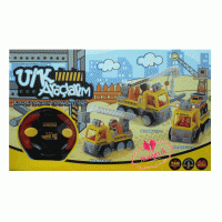  Oyuncak Uzaktan Kumandalı Bloklu İş Araçları