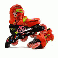 Minnie Mouse Paten Ayarlanabilen Tekerlekli Ayakkabı Paten 37-40 Numara