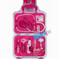 Barbie çantalı doktor set 9 Parça