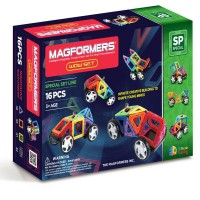 Magformers Wow Vehicle Set Line 16 Parça