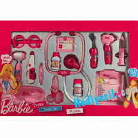Oyuncak Barbie 14 Parça Doktor Set