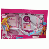 Oyuncak Barbie KUtulu  Doktor set 6 parça set 