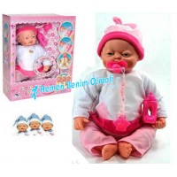 Oyuncak Mimikli Bebek Ağlar Horlar