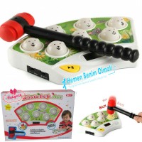 Oyuncak Çekiçli Köstebek Avı Oyunu