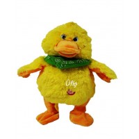 Dans Eden Çığlık Atan Çılgın Peluş Civciv