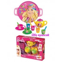 Barbie Tepsili Çay Seti